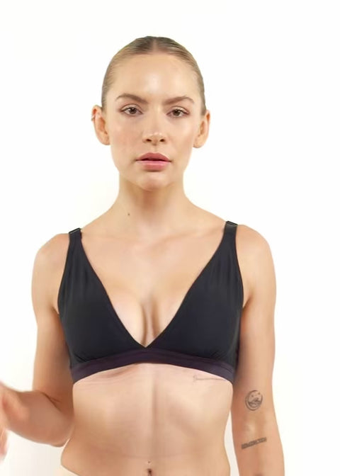 Cotton Triangle Bralette (BR11)