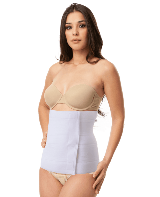 12” Duraband Woven Abdominal Binder (Unisex) (AB13) - Isavela Compression Garments