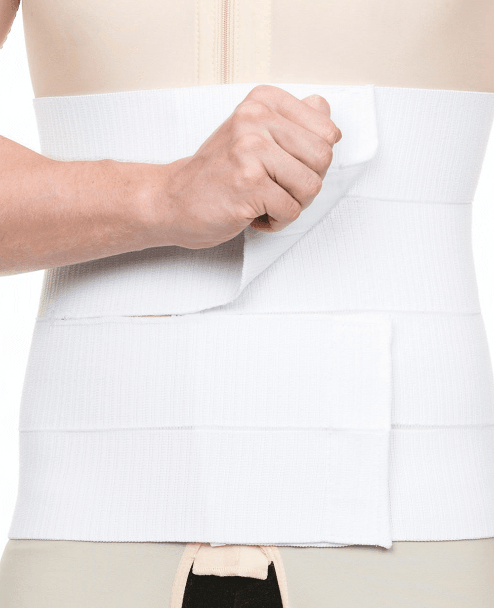 Four Panel Abdominal Binder for Tummy Tuck and Liposuction – Elias