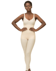 2nd Stage Body Suit Ankle Length Plastic Surgery Compression Garment with Bra (BB08) - Isavela Compression Garments