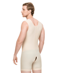 2nd Stage Male Full Body Above Knee Length Abdominal Cosmetic Surgery Compression Garment (MG08) - Isavela Compression Garments