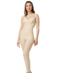 Body Suit Ankle Length Plastic Surgery Compression Garment with Bra & Zipper (BB07)