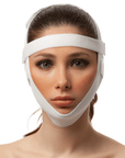Chin Strap Facial Surgery Compression Garment with 2-1" Bands (FA05) - Isavela Compression Garments