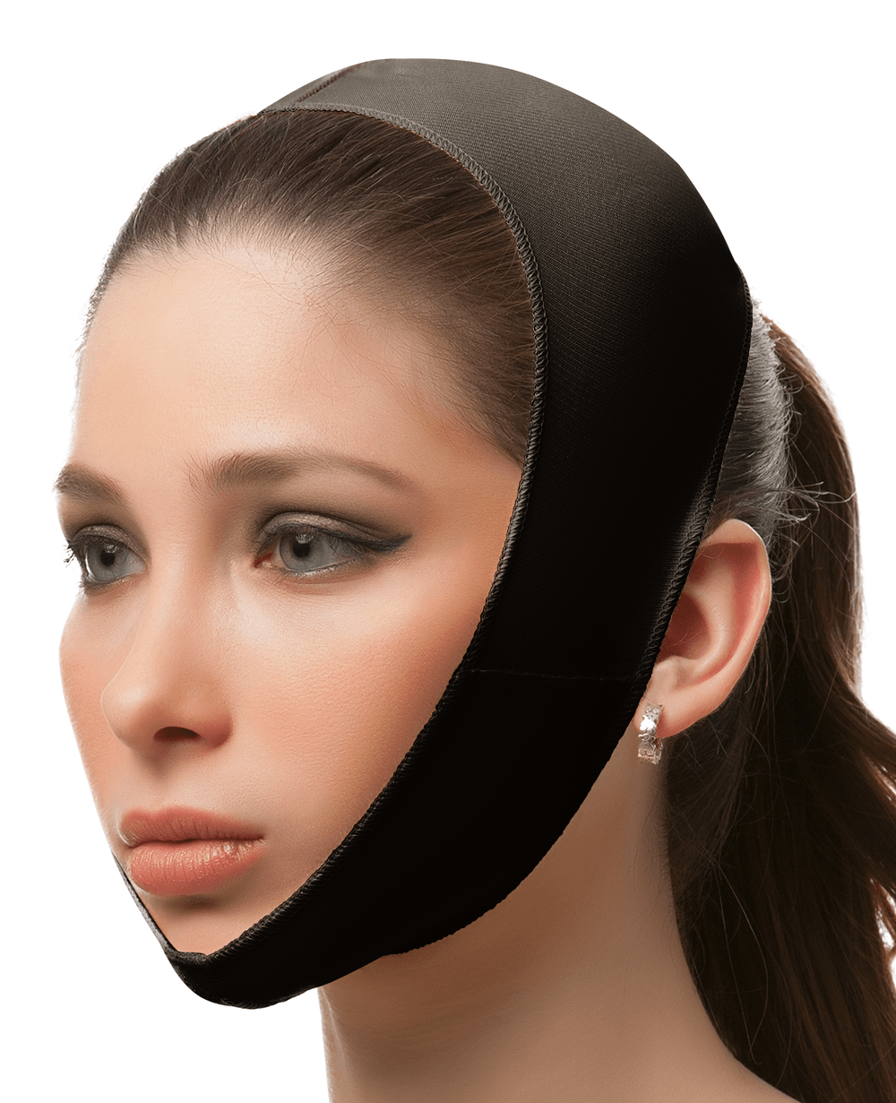 Best Face Strap With Lipofoam Neck Compression With Chin Lipo Foam