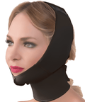 Chin Strap Support with Cold Pack Insert Pouches Compression Garment with Full Neck Support (FA04) - Isavela Compression Garments