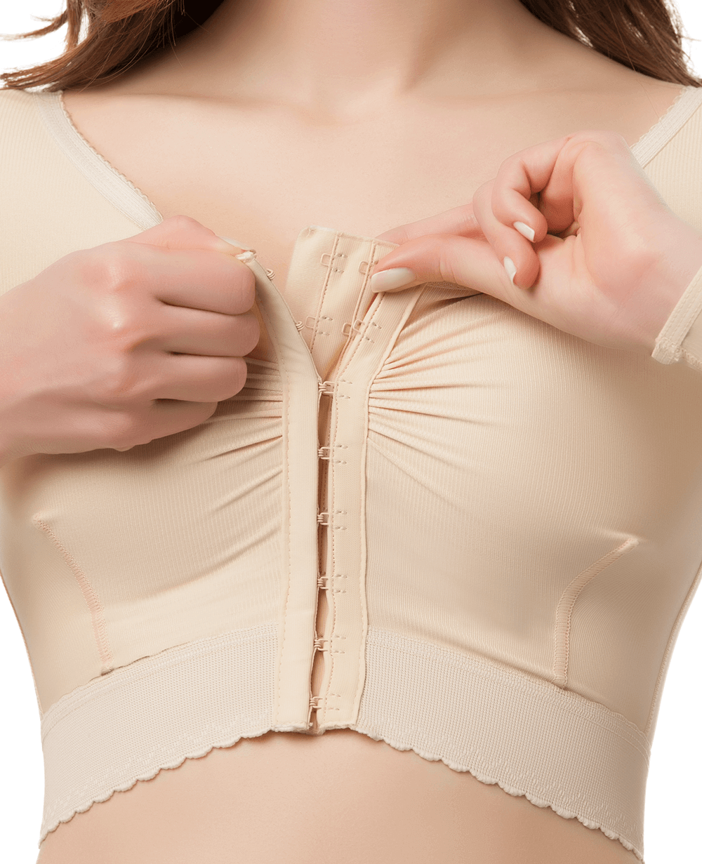 Faja Compression Garment Long Sleeve Breast Augmentation Upper Arm