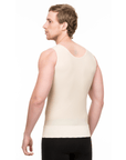 Male Abdominal Cosmetic Surgery Compression Vest with Zipper (MG03) - Isavela Compression Garments